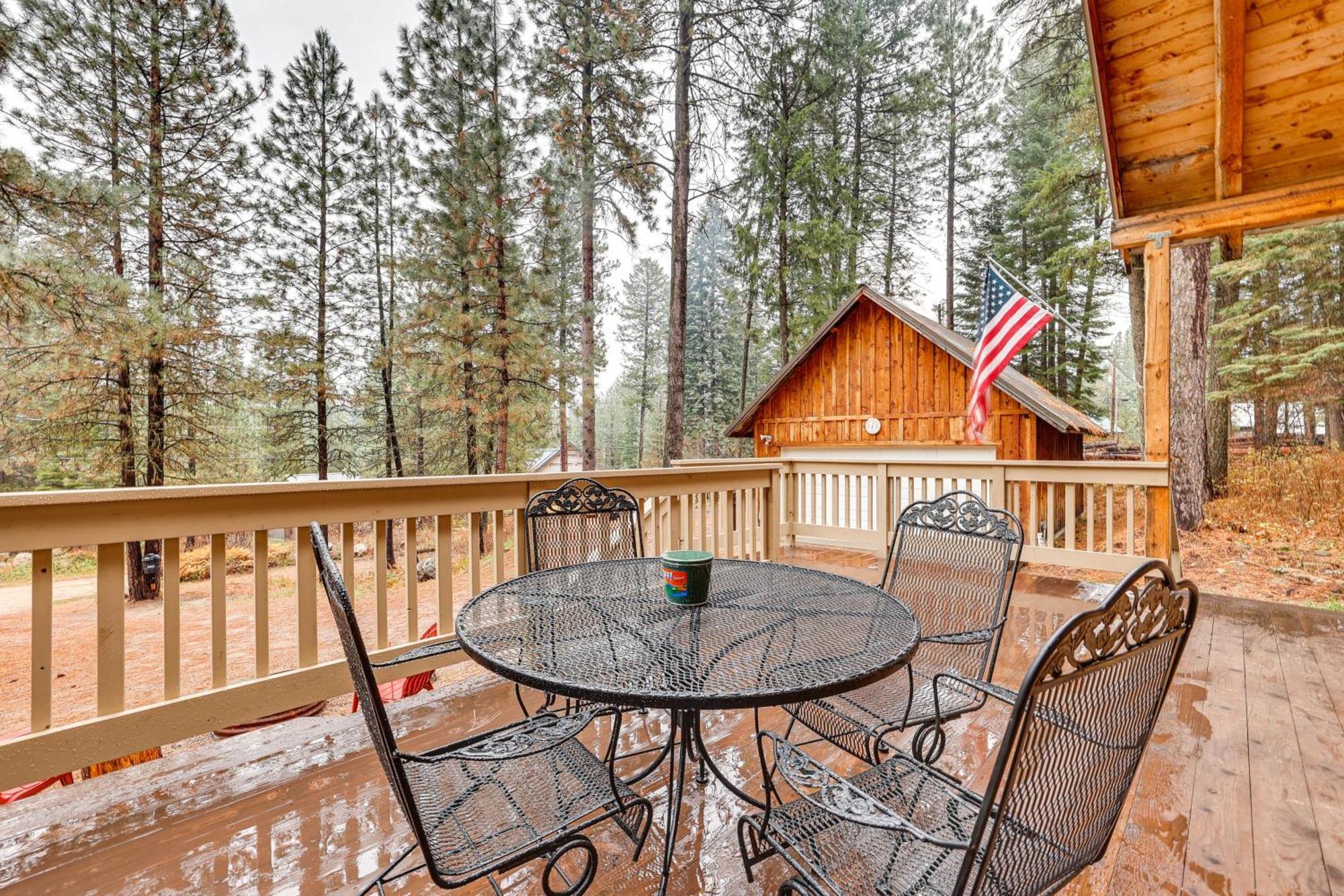 Peaceful Garden Valley Cabin With Private Deck! Crouch エクステリア 写真