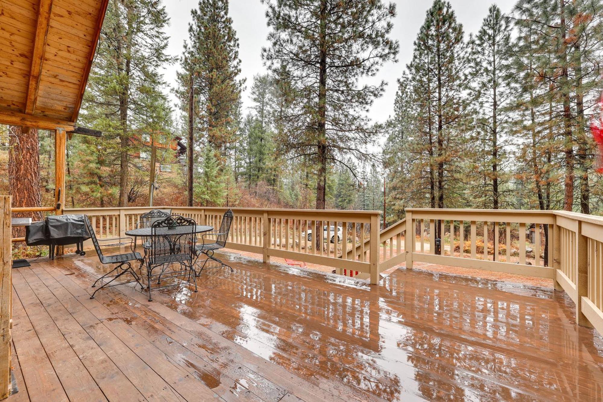 Peaceful Garden Valley Cabin With Private Deck! Crouch エクステリア 写真